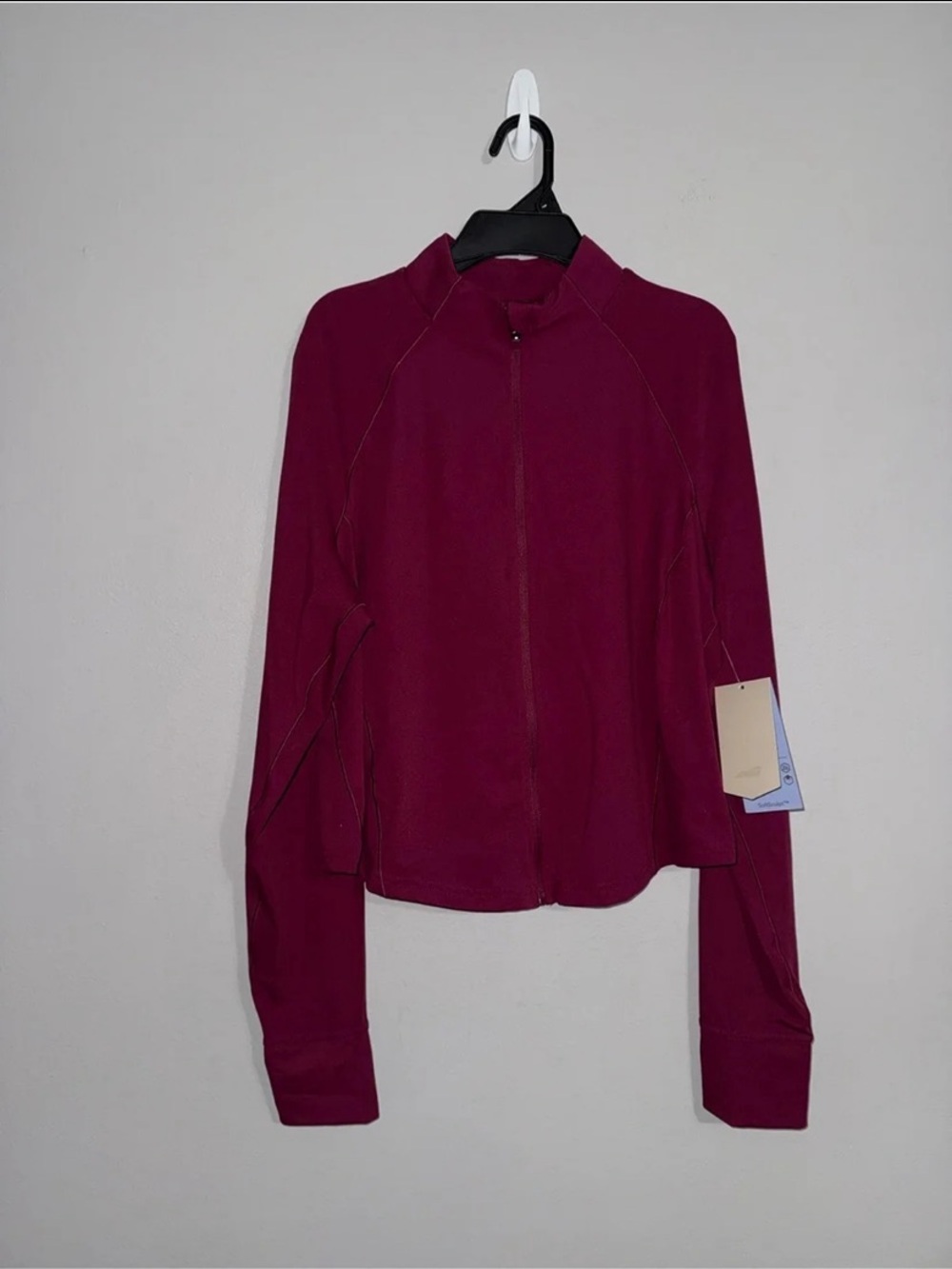 Avia Plum Full-Zip Bomber Jacket